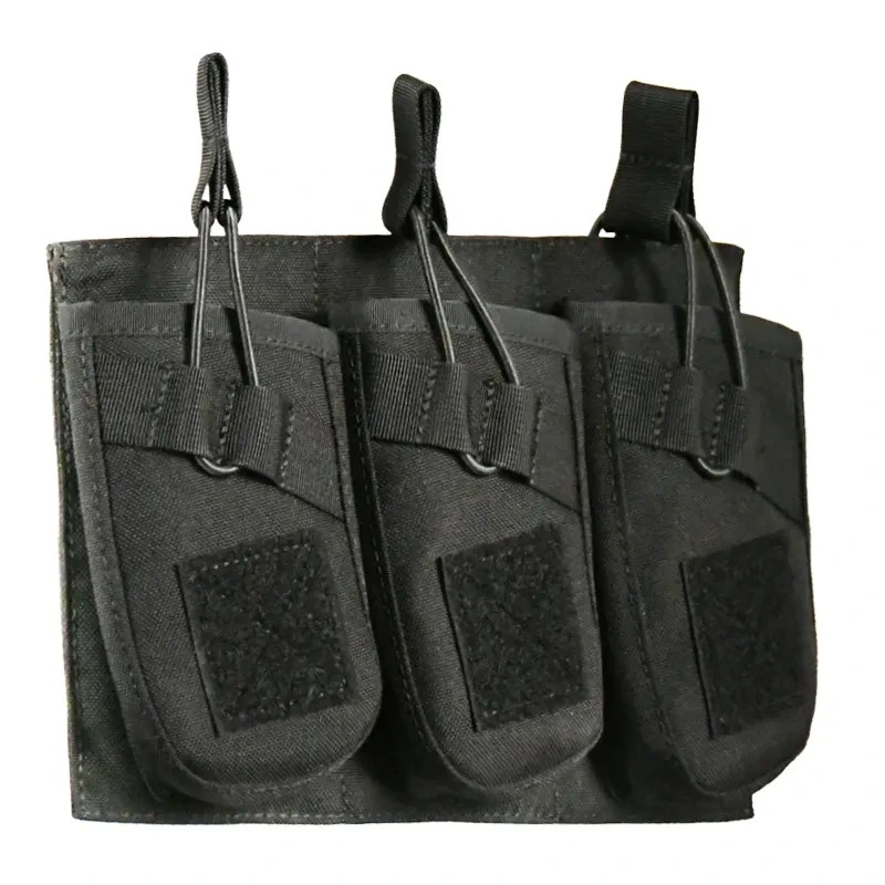 Tactical Triple Mag Pouch 7.62 Molle Pouch Vest Accessories Black Multicam