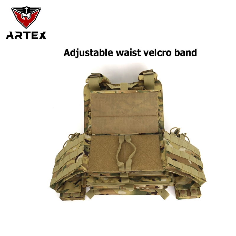 Multicam Chaleco Tactico Molle Quick Release Protective Bullet Proof Vest for Tactical Vest